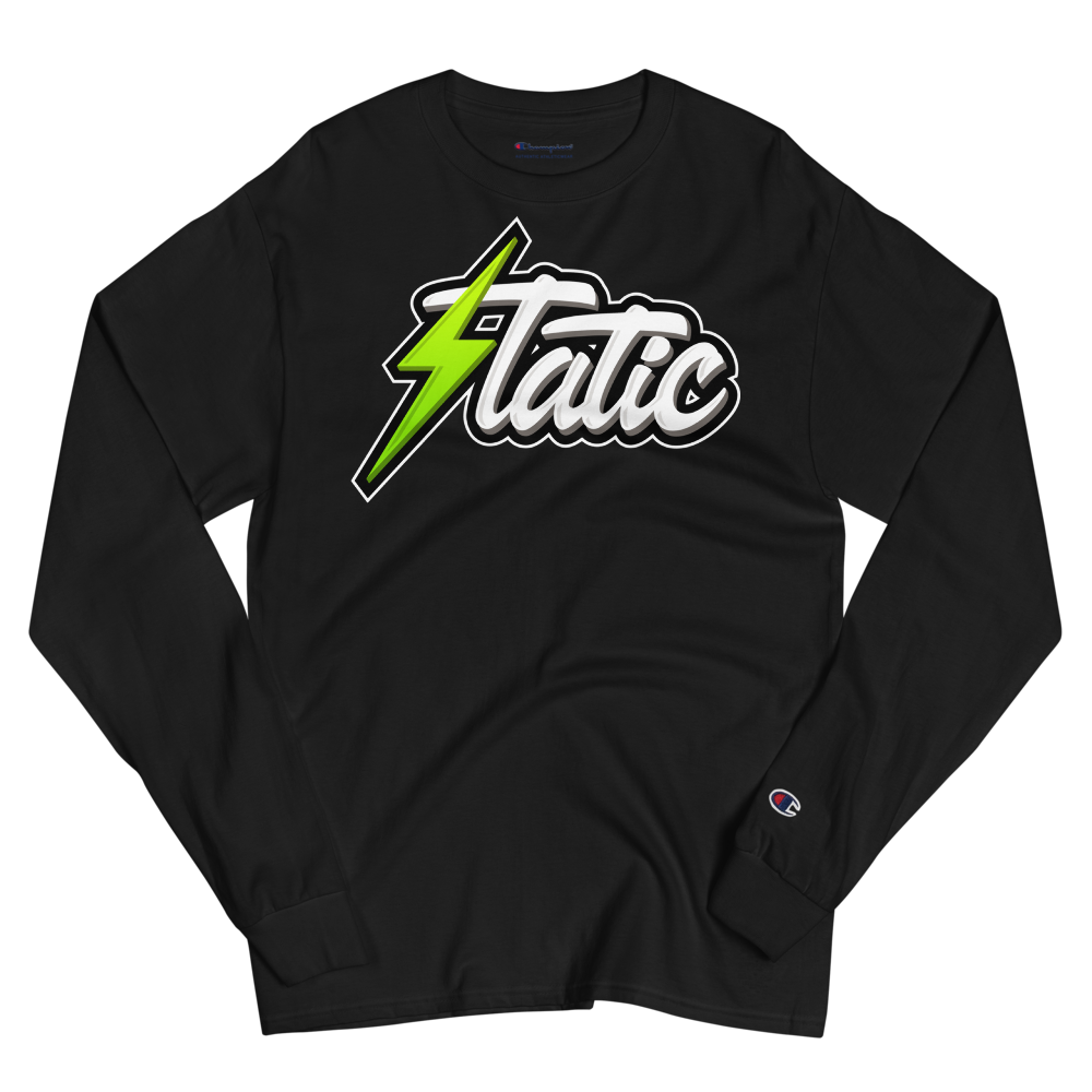 Static X Champion Long Sleeve Shirt – Static Merch